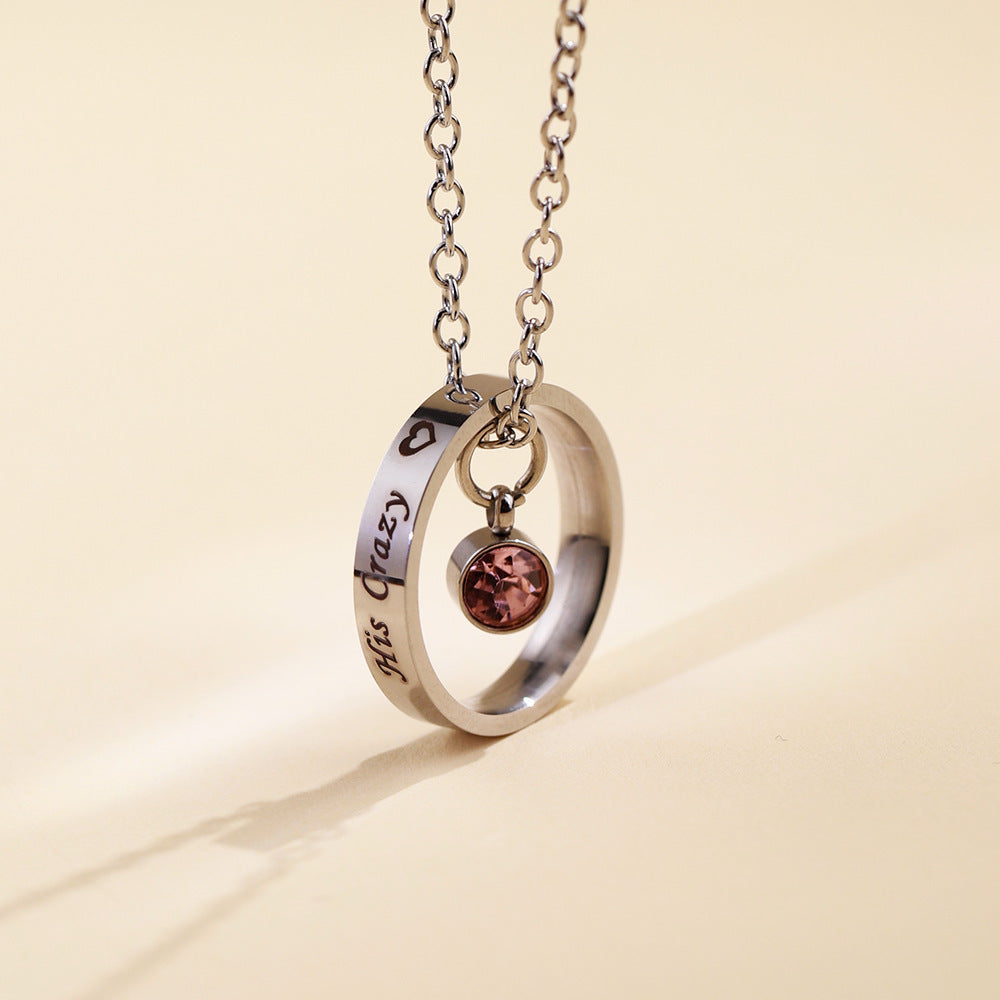 Stainless Steel Women's Versatile Collarbone Chain