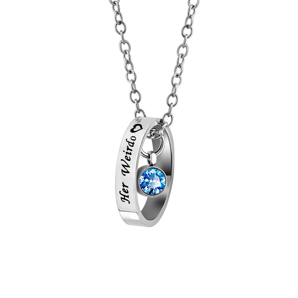 Stainless Steel Women's Versatile Collarbone Chain