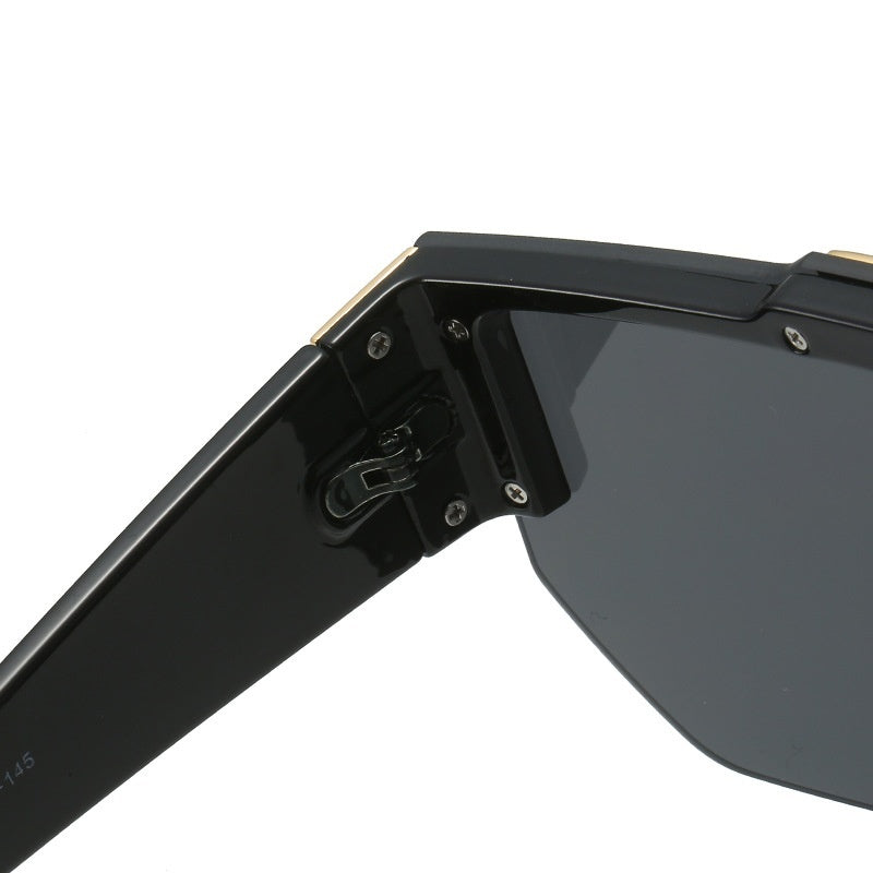 European And American Fashion Large Rim Sunglasses Cycling