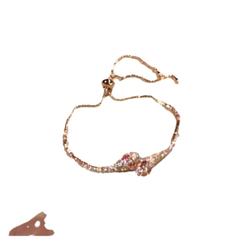 Red Spirit Snake Super Micro Inlaid Zircon Bracelet