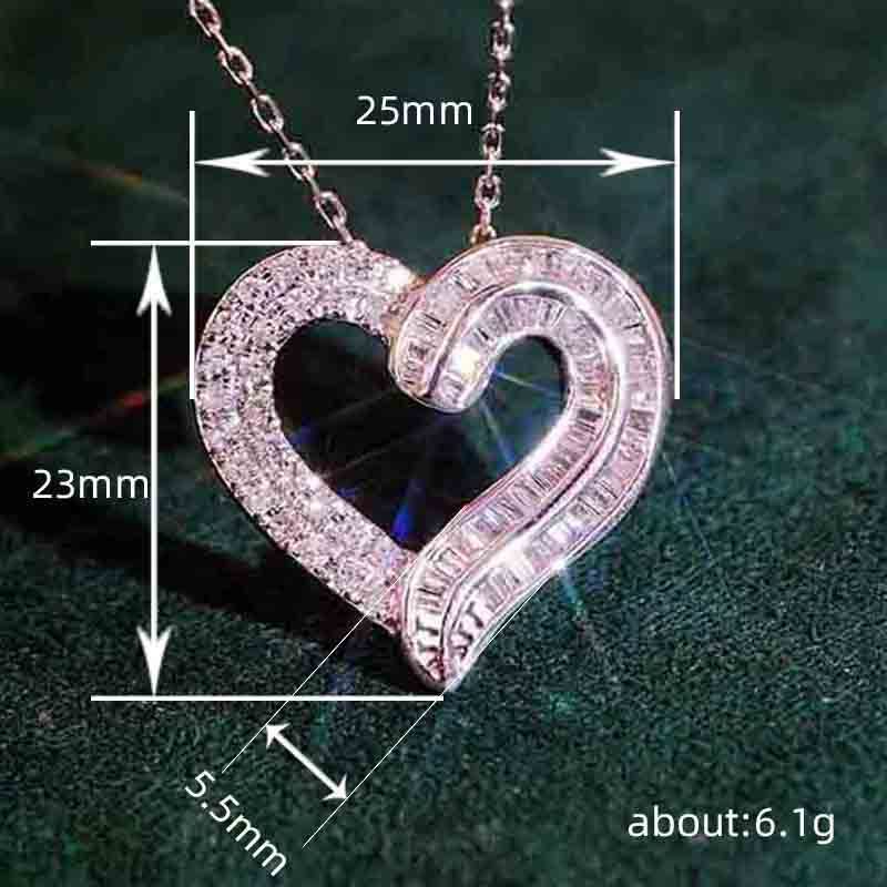 Heart Pendant Necklace Girls' Jewelry