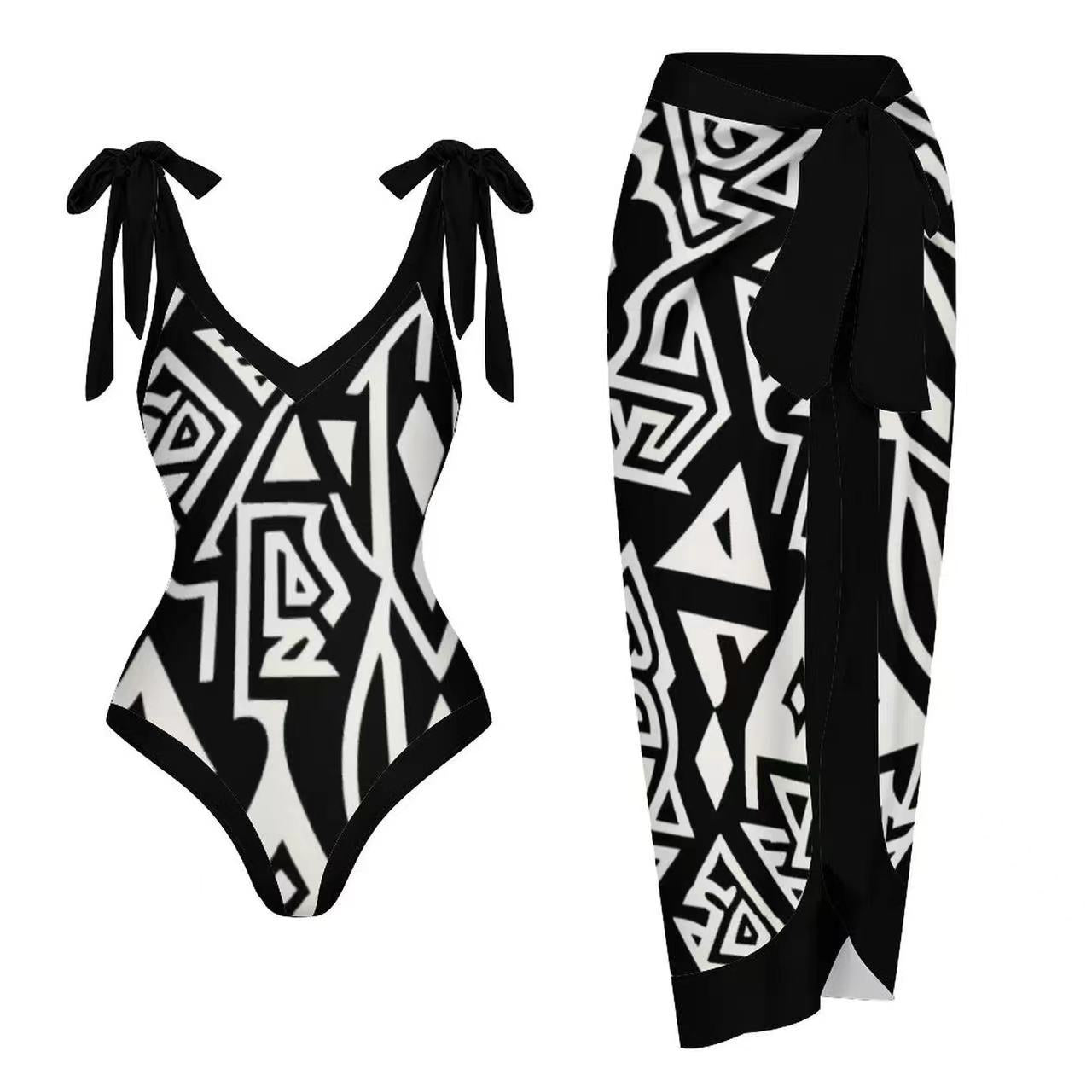 Long Dress Conservative V-neck Sexy Slim Fit Women's Suit