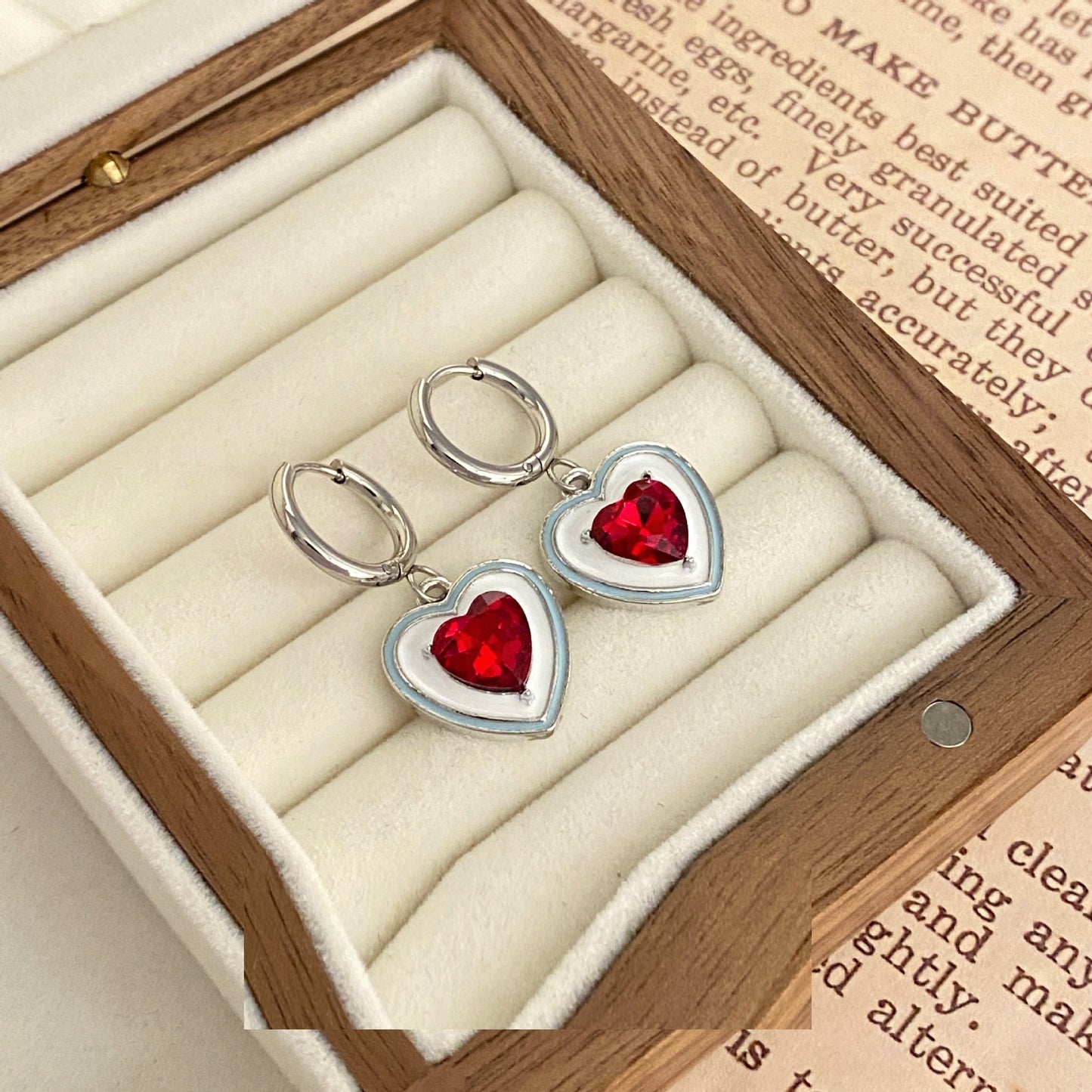 French Love Ear Clip Sweet Cool Niche Design Advanced