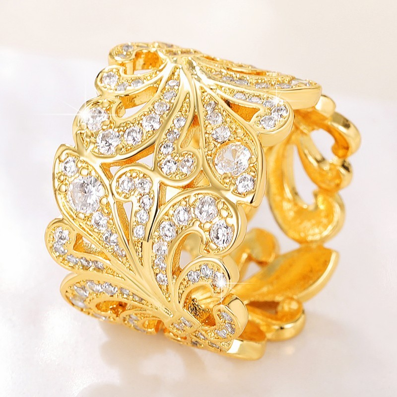 Light Luxury HollowRing Flower
