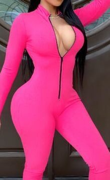 European And American Fashion Slim Long Sleeve Jumpsuit