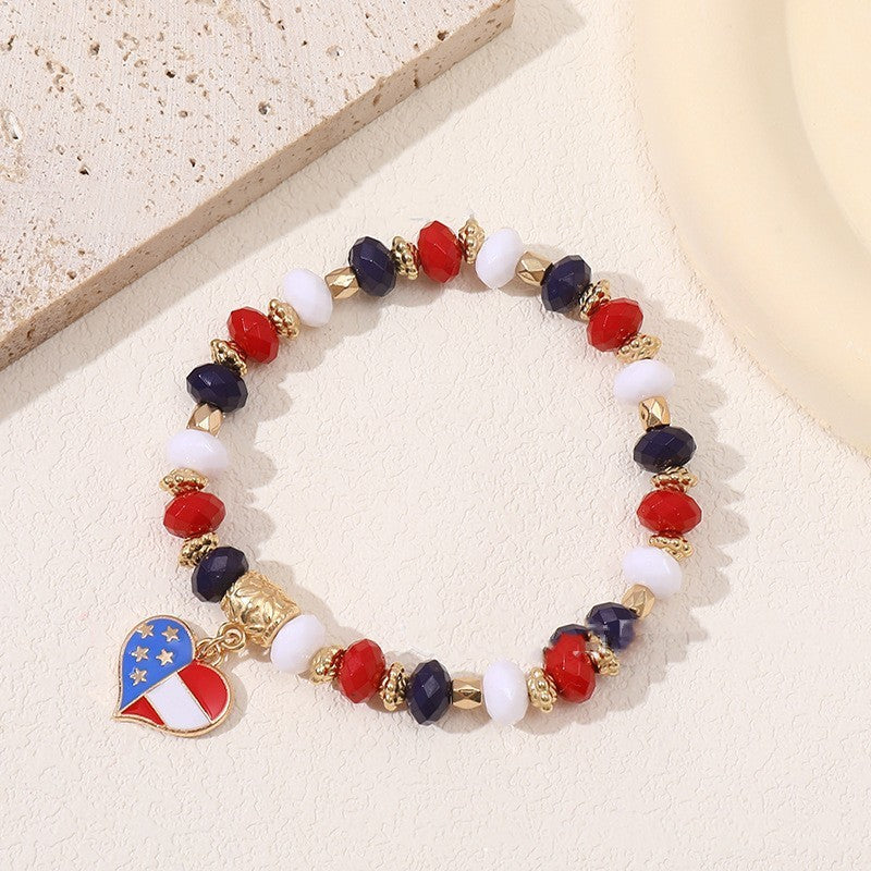 Love Five-pointed Star Crystal Bracelet