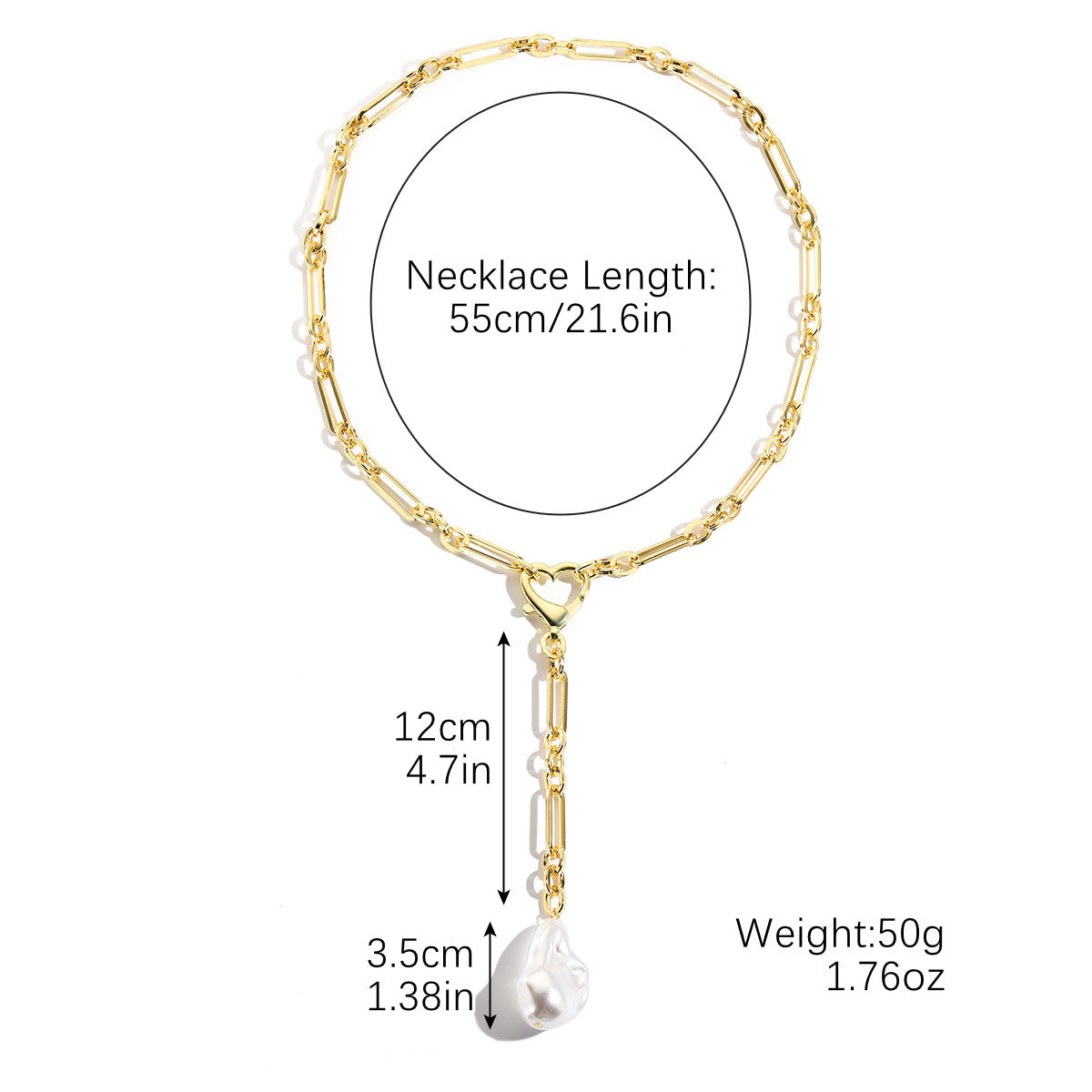 Light Luxury High-grade Long Pearl Sweater Chain
