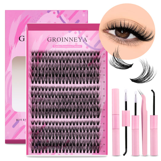D Curly Delicate Fluffy Feeling Thick Single Cluster Curly False Eyelashes