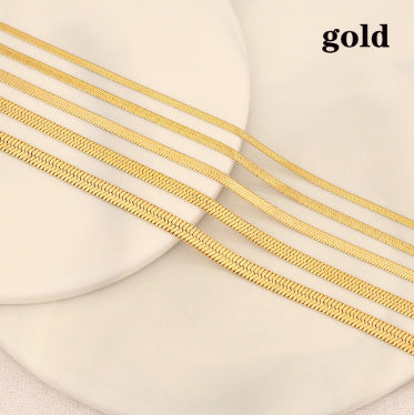 Snake Chain Fashion Stainless Steel Clavicle Chain