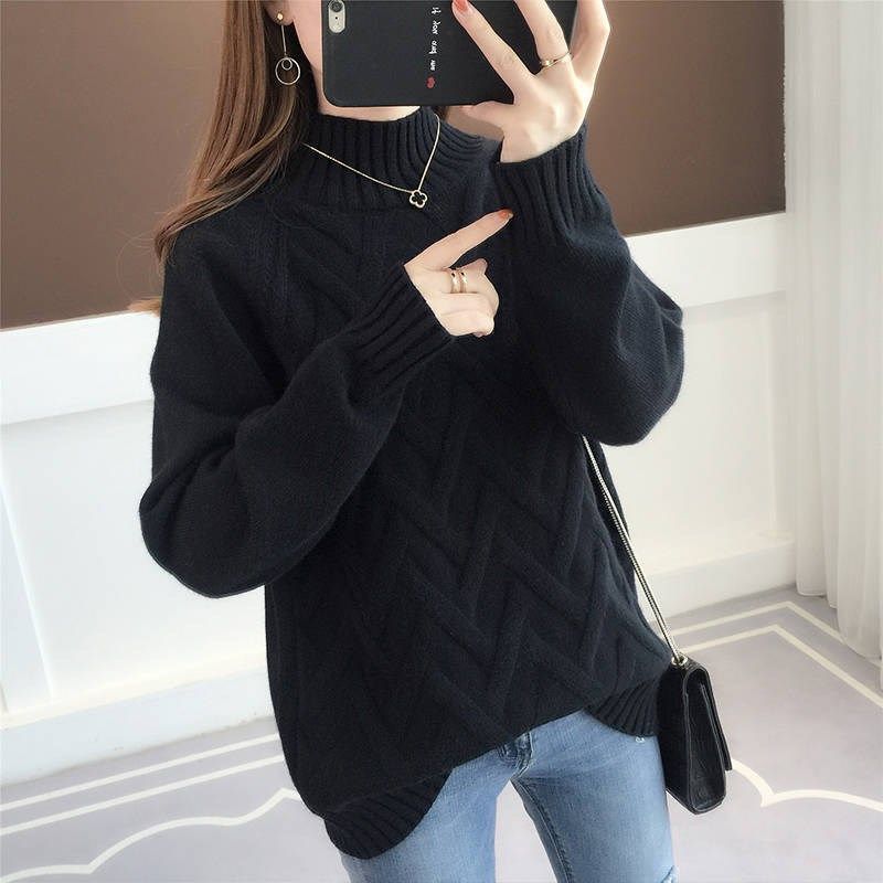 Idle Style Fashion Knit Top Women