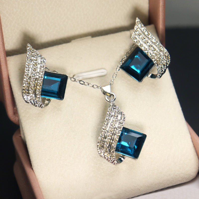 Necklace Ear Stud Ornament Female European And American