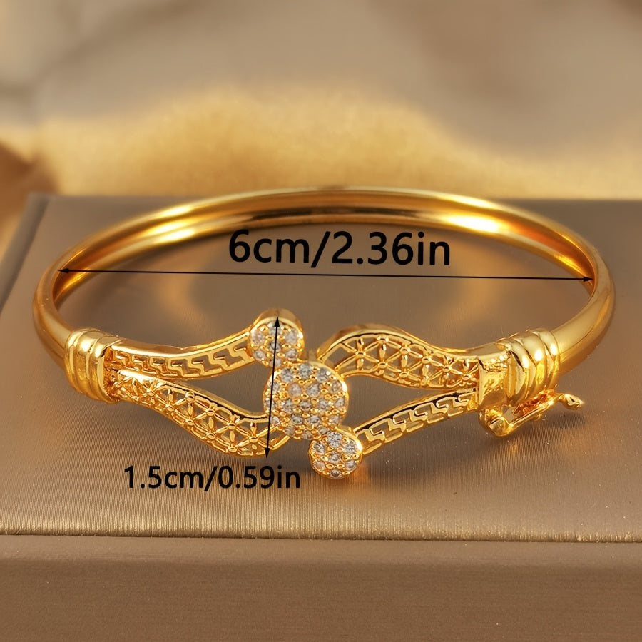 Summer Fashion Multicolor Geometric Cubic Zirconia Ladies' Bracelet