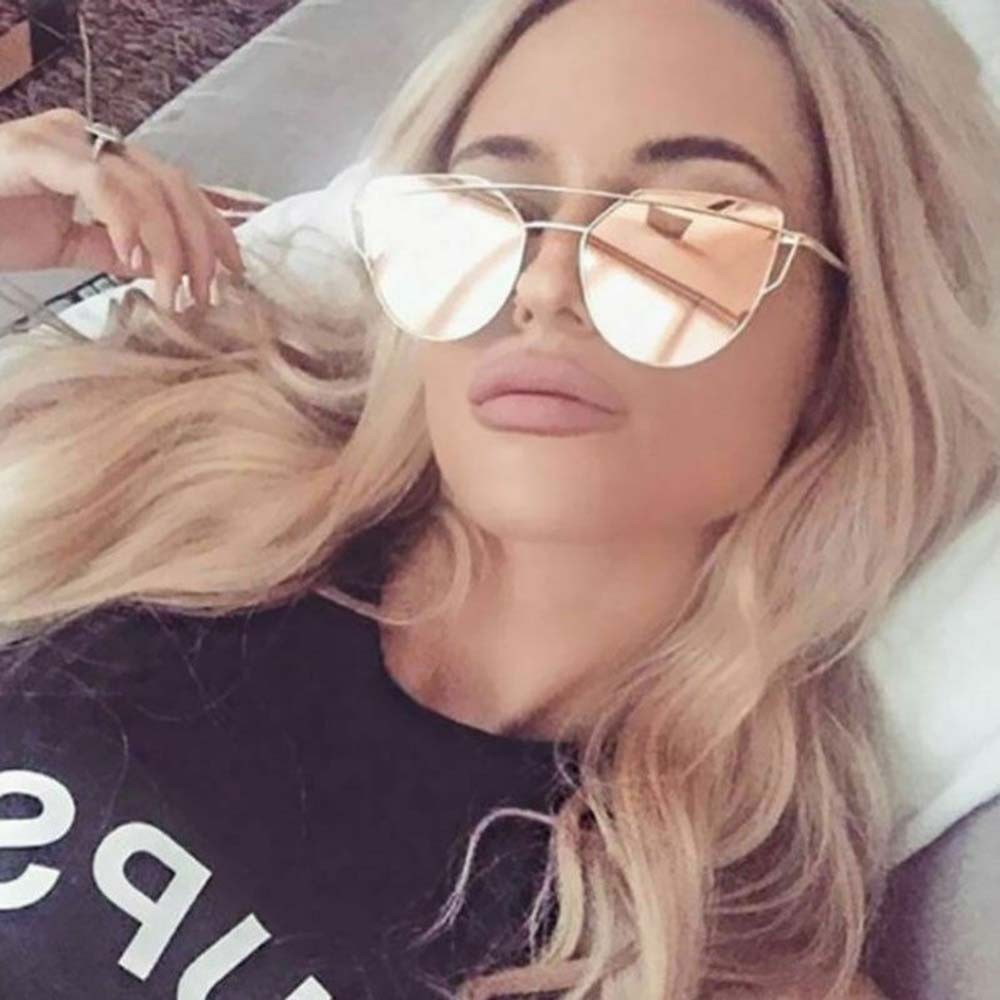Womens Hot Fashion Large Oversized Retro Cat Eye Style Sunglasses UV400 AU