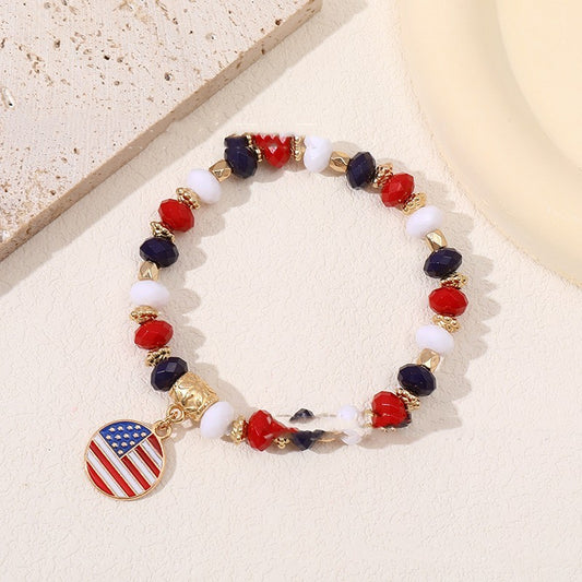 Love Five-pointed Star Crystal Bracelet