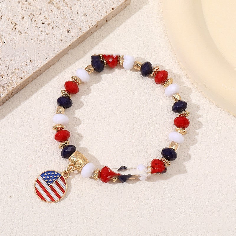 Love Five-pointed Star Crystal Bracelet