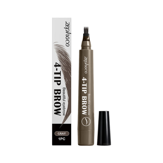 Four-fork Waterproof Eyebrow Pencil