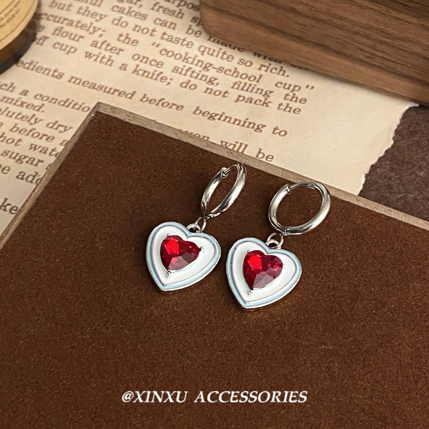 French Love Ear Clip Sweet Cool Niche Design Advanced