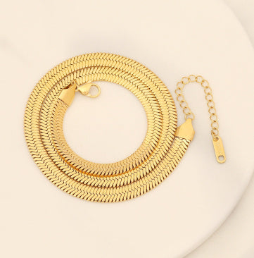 Snake Chain Fashion Stainless Steel Clavicle Chain