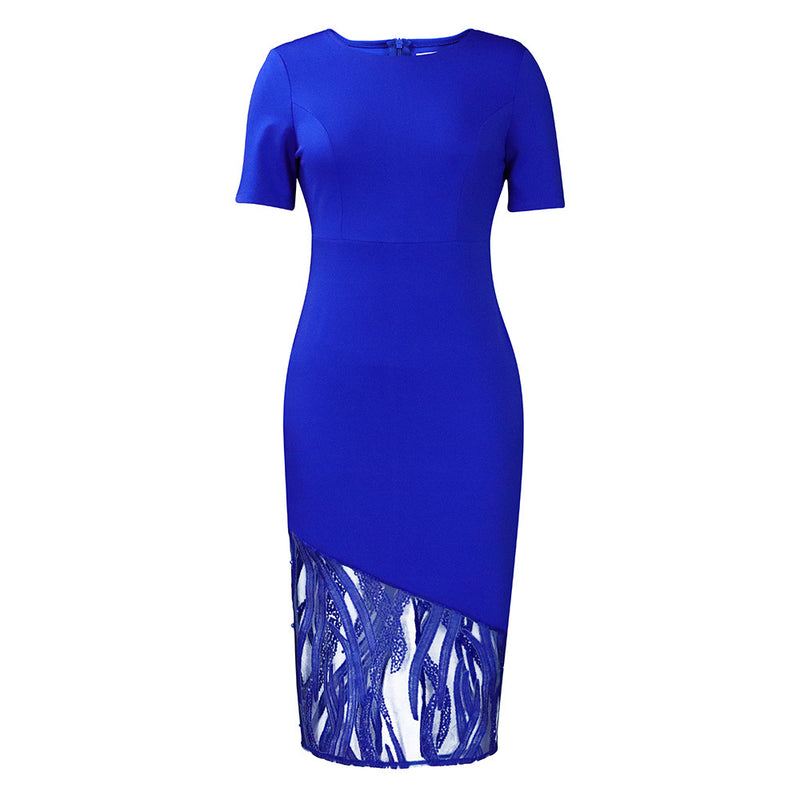 Plus Size Women's Temperament Ol Dress