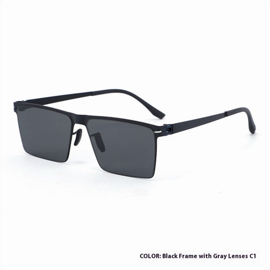 Square Sunglasses Korean Polarized Men's And Women's Sun-shade Glasses