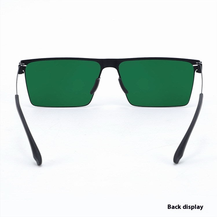 Square Sunglasses Korean Polarized Men's And Women's Sun-shade Glasses