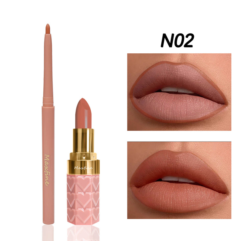 Lipstick Lip Liner Suit Nonstick Cup Does Not Fade